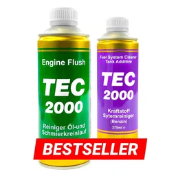 thumbnail image for Zestaw do Benzyny TEC 2000 – Engine Flush i Fuel System Cleaner