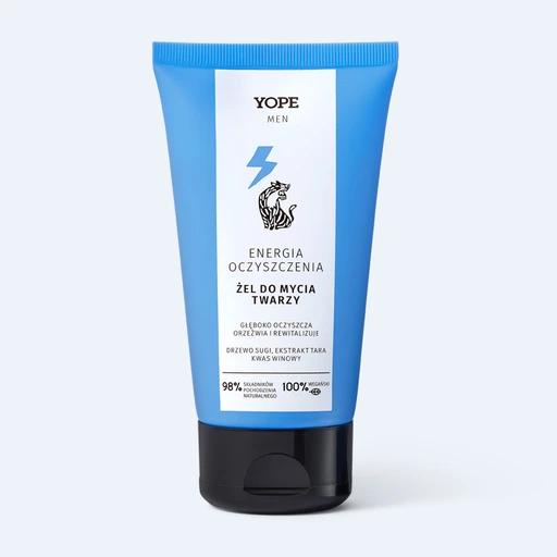thumbnail image for YOPE  Żel do mycia twarzy dla mężczyzn - Energia oczyszczenia