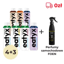 thumbnail image for Zestaw LeszkoMotoTV eatyx posiłek w płynie 4+3 GRATIS i perfumy FOEN + darmowa dostawa 