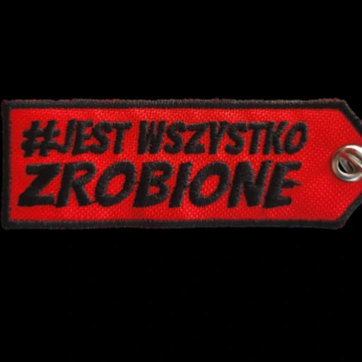 Brelok #JestWszystkoZrobione Czerwony  image