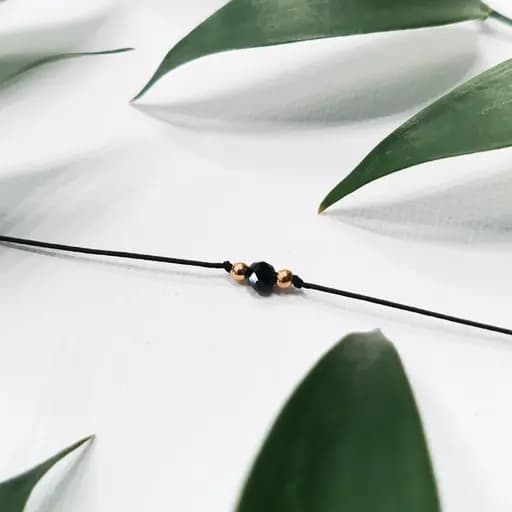 Bransoletka Glam, Talizman, Czarny Turmalin