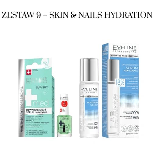 Zestaw 9 - Skin & Nails Hydration Set - Eveline Cosmetics - Anna S