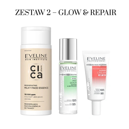 Zestaw 2 - Glow & Repair - Eveline Cosmetics