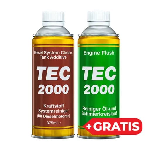 PROMO Zestaw do Diesla TEC 2000 – Engine Flush i Diesel System Cleaner - LeszkoMotoTV