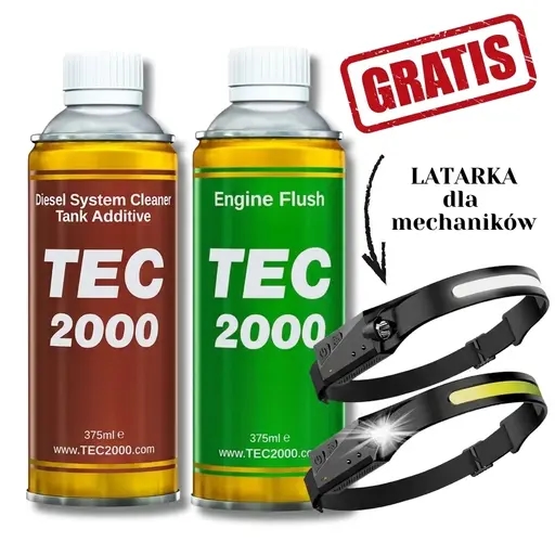 Zestaw do Diesla TEC 2000 + latarka GRATIS