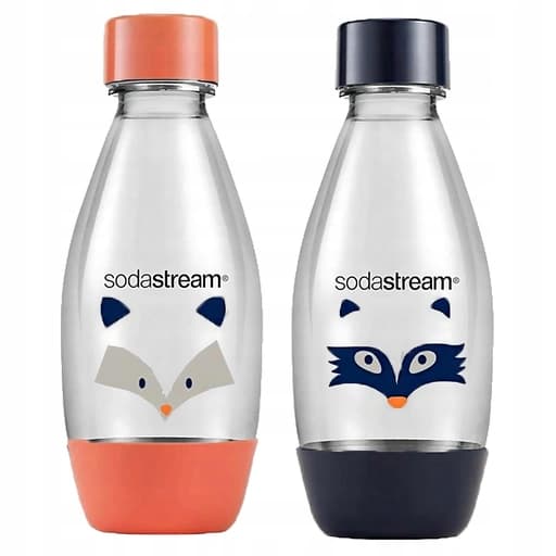 Butelki SodaStream My Only Bottle Heroes 0,5 L – zestaw 2 małych butelek do saturatora - Sandix21