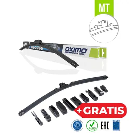 OXIMO Wycieraczki bezszkieletowe - wieloadapterowe - zestaw 2 sztuki - Dima