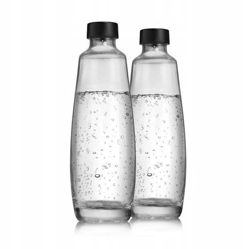 SodaStream – zestaw 2 szklanych karafek 1L do saturatora DUO - sirenita36