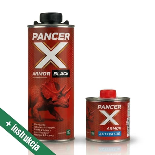 PancerX armor BLACK - LeszkoMotoTV