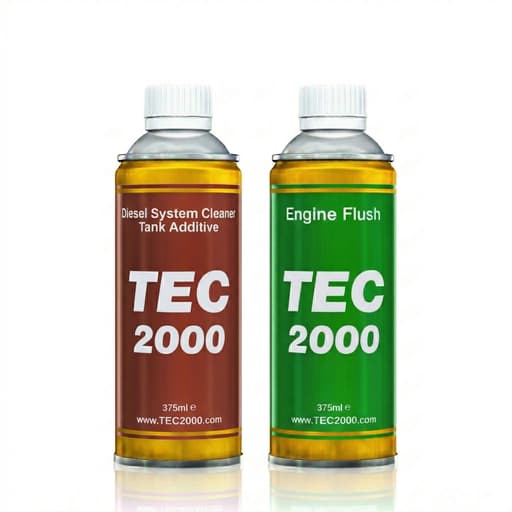 Zestaw do Diesla TEC 2000 – Engine Flush i Diesel System Cleaner - Rommie