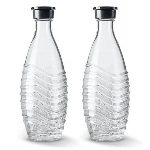 Szklane butelki SodaStream 0,6 L – 2 szt. do saturatora
