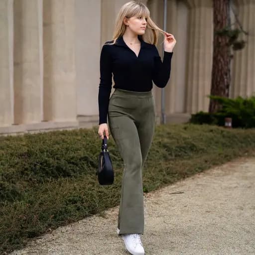 Spodnie zamszowe dla Silqys - MURATOVA