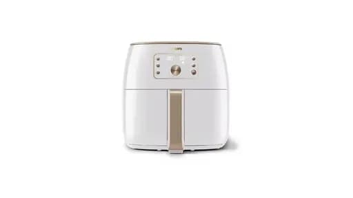 Frytkownica beztłuszczowa PHILIPS Premium Ovi Smart XXL HD9870/20 Air Fryer z formą do pieczenia i foremkami do babeczek