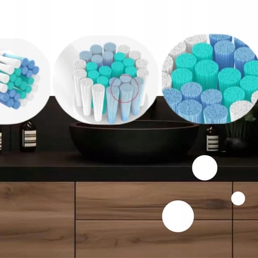 X20 KOŃCÓWKI DO SZCZOTECZKI ORAL-B ELEKTRYCZNEJ BRAUN ORAL B ZESTAW 20SZT. - Lepszerzeczy