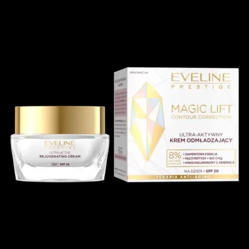 Eveline Cosmetics Magic Lift ultra-aktywny krem odmładzający z SPF20 do twarzy, 50 ml - Evita202