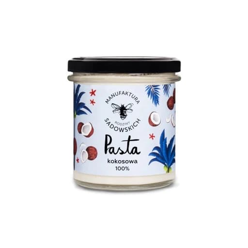 Pasieki Rodziny Sadowskich Pasta kokosowa 300g - WegePerspektywy