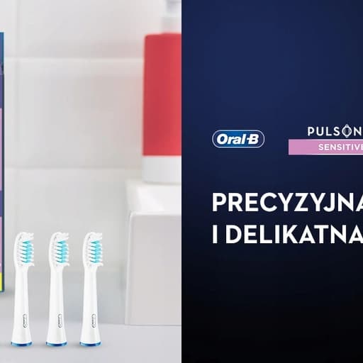 Końcówki do szczoteczki Oral-B Pulsonic Sensitive - Kevin