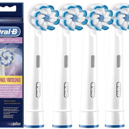 Końcówki Oral-B Sensitive do szczoteczki Braun – 4 szt. - Natalia1993