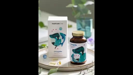 Health Labs Care OmegaMe - Kwasy tłuszczowe Omega 3 EPA i DHA z ryb 120 kapsułek - Dietaniecud