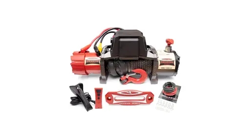 WYCIĄGARKA 12V ELEKTRYCZNA SAMOCHODOWA 6T Syntetyk