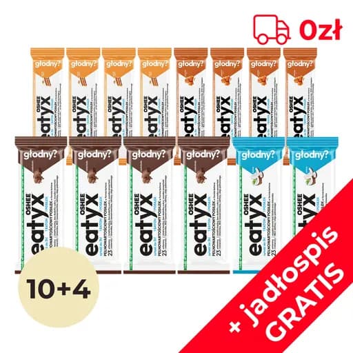eatyx 10+4 GRATIS - posiłek w formie batona + darmowa dostawa - Seweryn Kiełpin