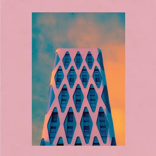 Architektura Miejska - autorska fotografia w formie obramowanego wydruku - Reiji