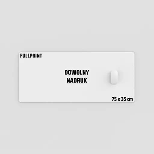 Podkładka gamingowa pod mysz fullprint 75×35 cm - 303.pl