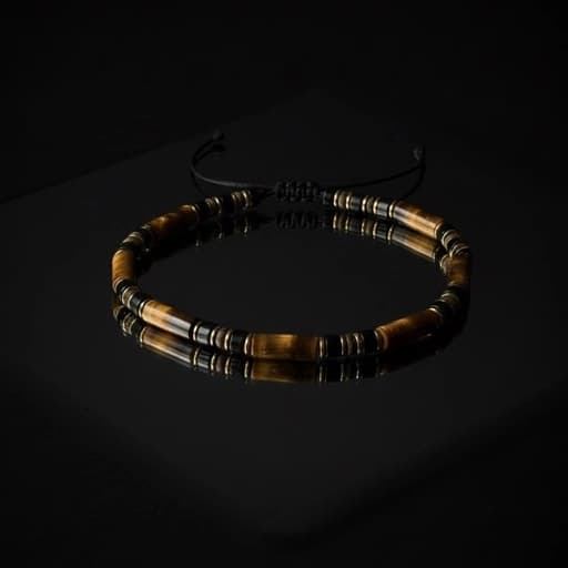 Bransoletka męska I Tygrysie oko - Beorc Jewellery