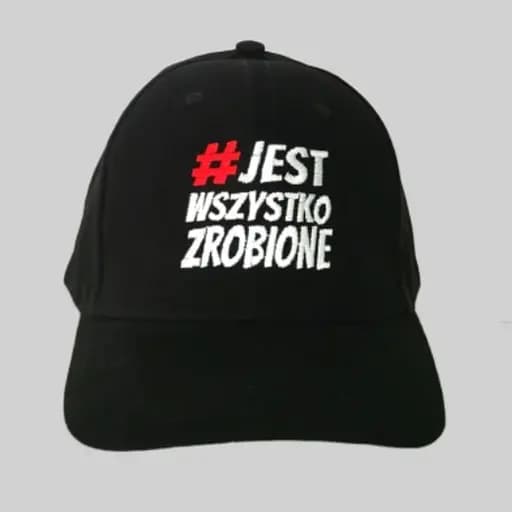 Czapka z daszkiem #JestWszystkoZrobione - KICKSTER.SHOP