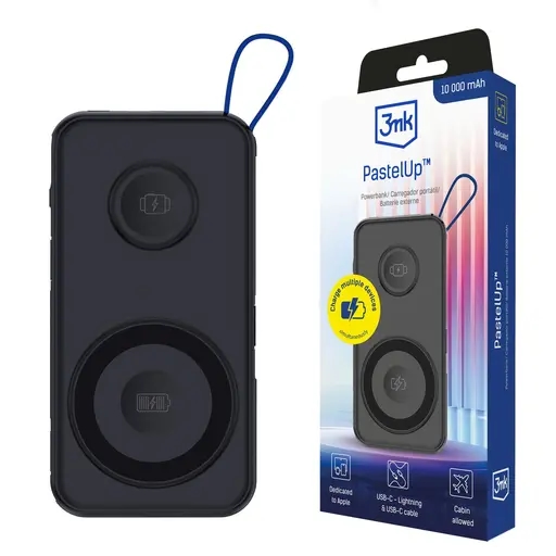 3mk PastelUp 10,000mAh 22.5W USB 1A1C