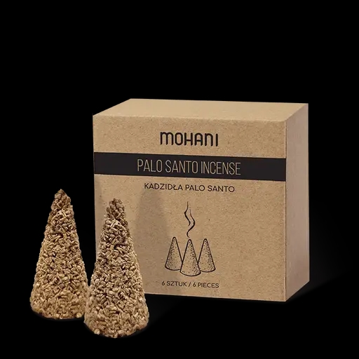 Naturalne stożki zapachowe Palo Santo - 6 sztuk